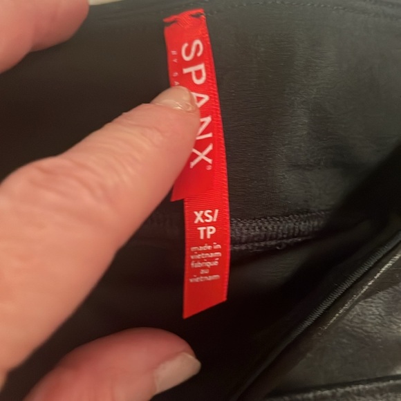 Spanx leather like bicycle shorts size XS
Like new - Picture 6 of 6